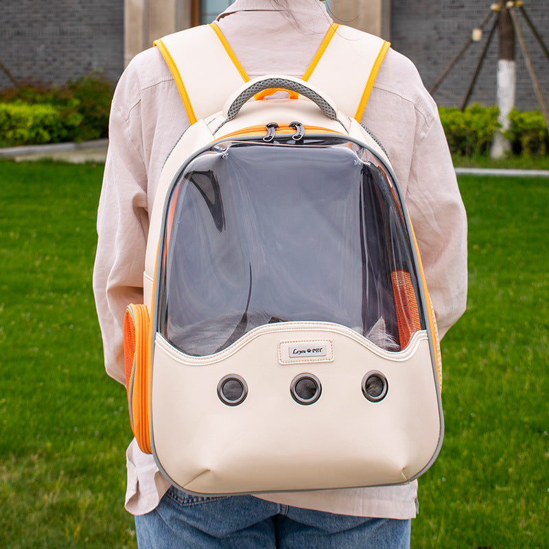 Go Out Portable Transparent Backpack