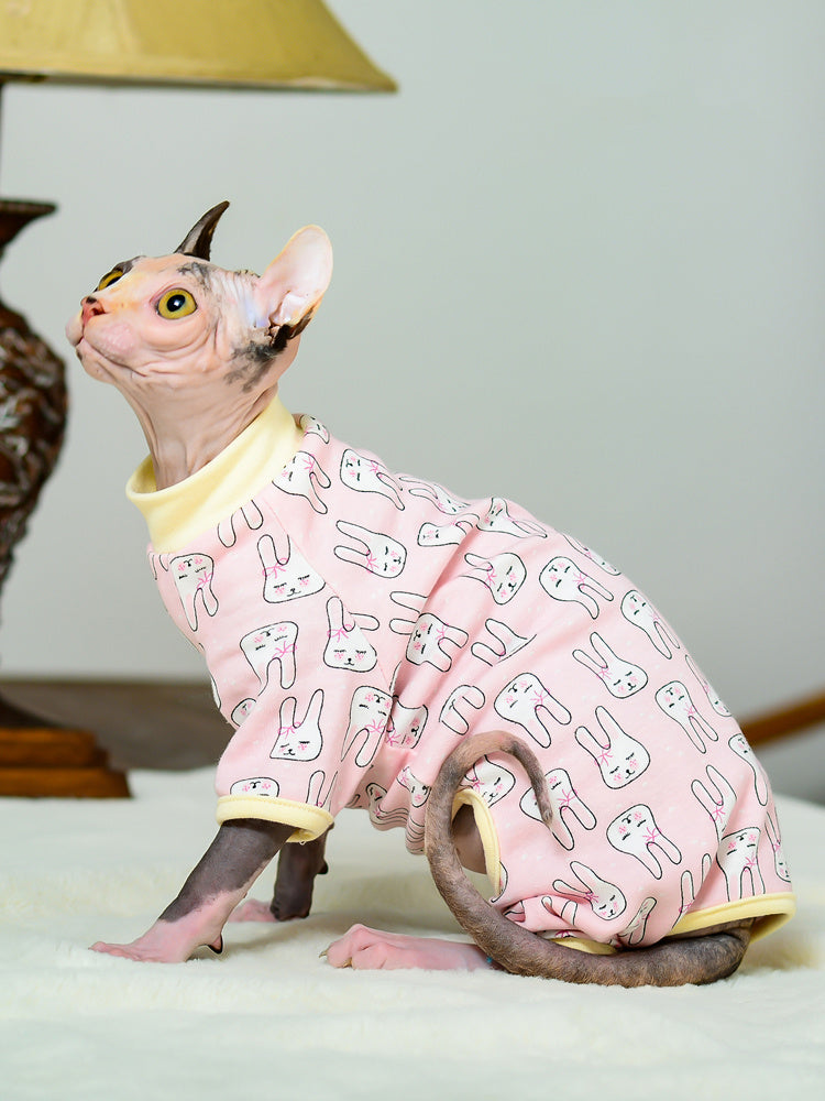 Rabbit Printed Cotton T-Shirt