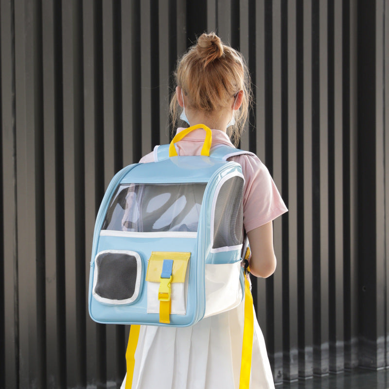 Go Out Portable Transparent Backpack
