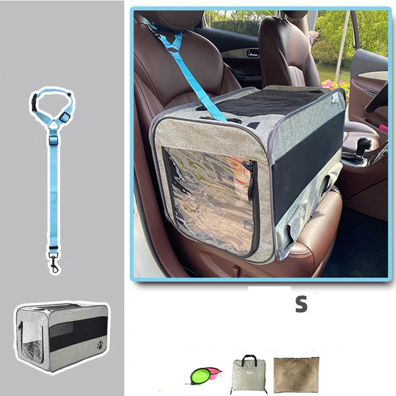 Folding Fabric Pet Travel Carrier Bag