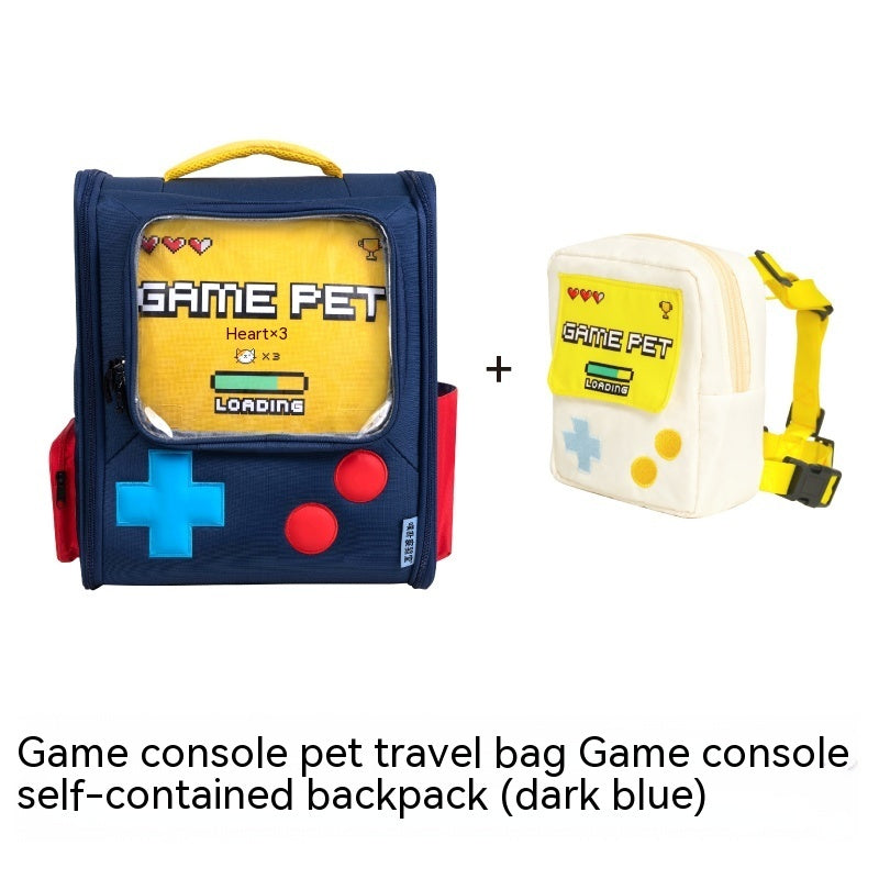 Game Console Retro Style Pet Bag