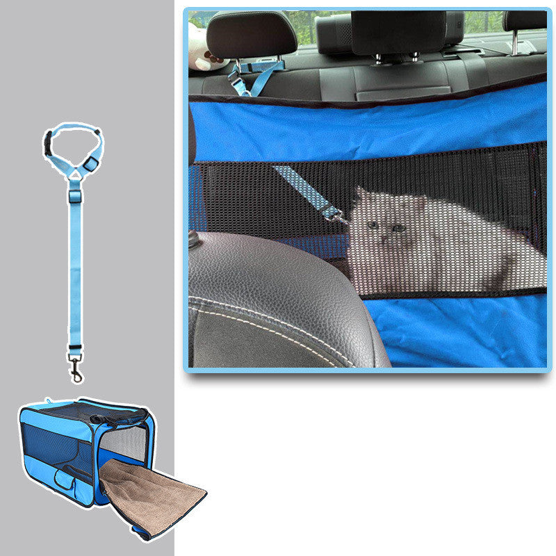Folding Fabric Pet Travel Carrier Bag