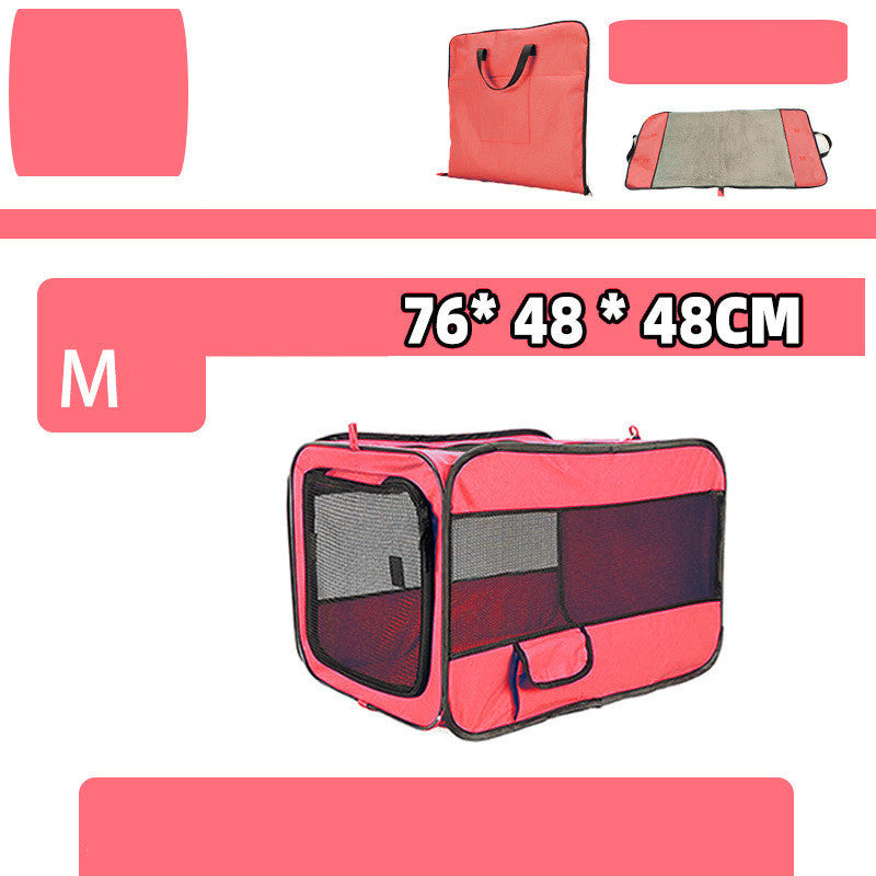 Folding Fabric Pet Travel Carrier Bag